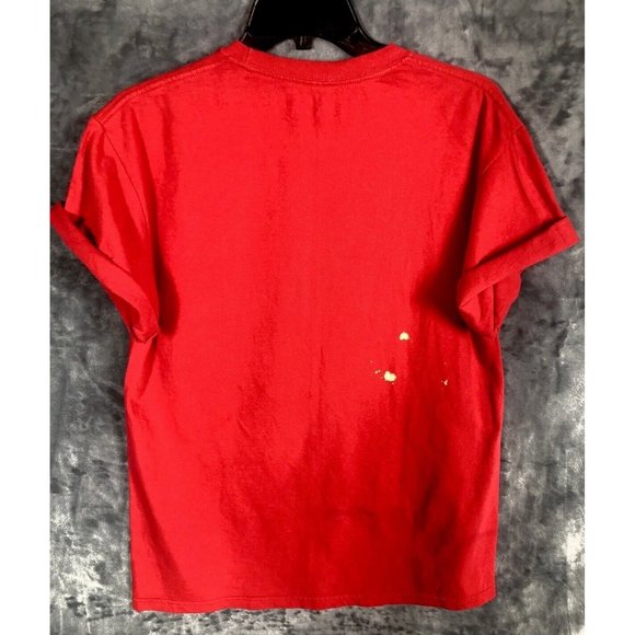Vintage Bob Marley Rare Concert Shirt￼ Rock Icons Retro Red T-Shirt Size Medium - Picture 13 of 14